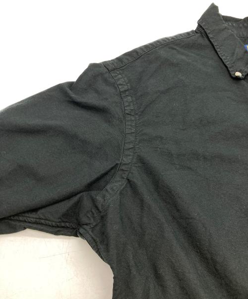 POLO RALPH LAUREN（ポロ・ラルフローレン）POLO RALPH LAUREN (ポロ・ラルフローレン) ポニーロゴボタンダウンシャツ ブラック サイズ:Lの古着・服飾アイテム