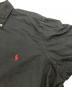中古・古着 POLO RALPH LAUREN (ポロ・ラルフローレン) ポニーロゴボタンダウンシャツ ブラック サイズ:L：7000円