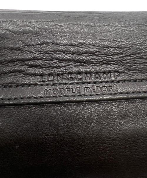 LONGCHAMP（ロンシャン）LONGCHAMP (ロンシャン) プリアージュキュイール S ブラックの古着・服飾アイテム