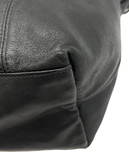 LONGCHAMP（ロンシャン）LONGCHAMP (ロンシャン) プリアージュキュイール S ブラックの古着・服飾アイテム