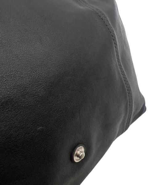 LONGCHAMP（ロンシャン）LONGCHAMP (ロンシャン) プリアージュキュイール S ブラックの古着・服飾アイテム