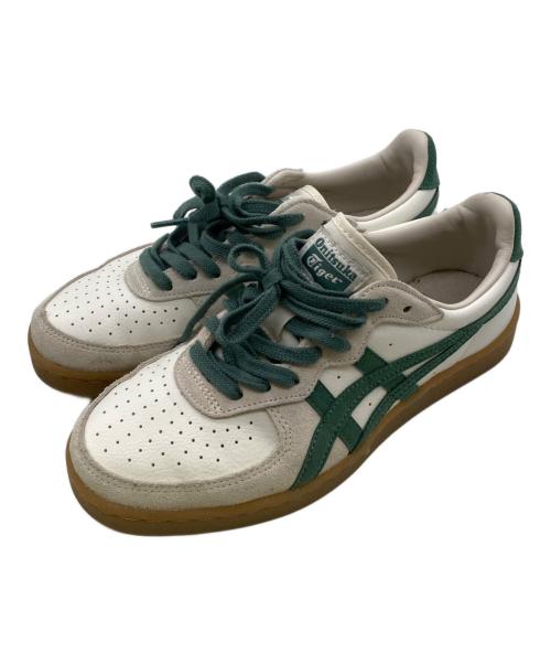 Onitsuka Tiger（オニツカタイガー）Onitsuka Tiger (オニツカタイガー) ローカットスニーカー/GSM グリーン×ホワイト サイズ:24の古着・服飾アイテム