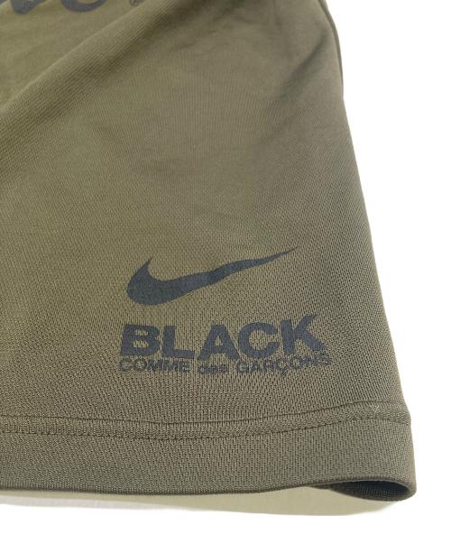 BLACK COMME des GARCONS（ブラックコムデギャルソン）BLACK COMME des GARCONS (ブラックコムデギャルソン) NIKE (ナイキ) AD2020　ロゴTシャツ グリーン サイズ:Lの古着・服飾アイテム