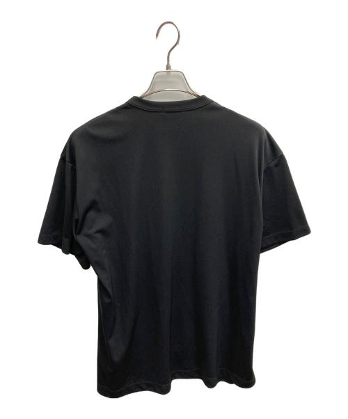 COMME des GARCONS HOMME PLUS（コムデギャルソンオムプリュス）COMME des GARCONS HOMME PLUS (コムデギャルソンオムプリュス) AD2024　メッシュ ベスト レイヤード ドッキング 半袖 Tシャツ ブラック サイズ:Mの古着・服飾アイテム