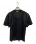 COMME des GARCONS HOMME PLUS（コムデギャルソンオムプリュス）の古着「AD2024　メッシュ ベスト レイヤード ドッキング 半袖 Tシャツ」｜ブラック