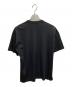 COMME des GARCONS HOMME PLUS (コムデギャルソンオムプリュス) AD2024　メッシュ ベスト レイヤード ドッキング 半袖 Tシャツ ブラック サイズ:M：9000円