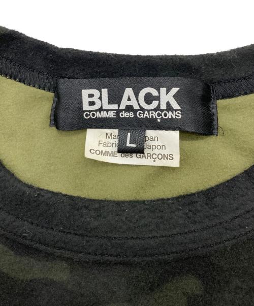 BLACK COMME des GARCONS（ブラックコムデギャルソン）BLACK COMME des GARCONS (ブラックコムデギャルソン) ロングスリーブTシャツ グリーン サイズ:Lの古着・服飾アイテム