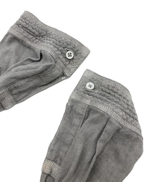MITTAN（ミッタン）MITTAN (ミッタン) コットンシャツ グレー サイズ:Lの古着・服飾アイテム
