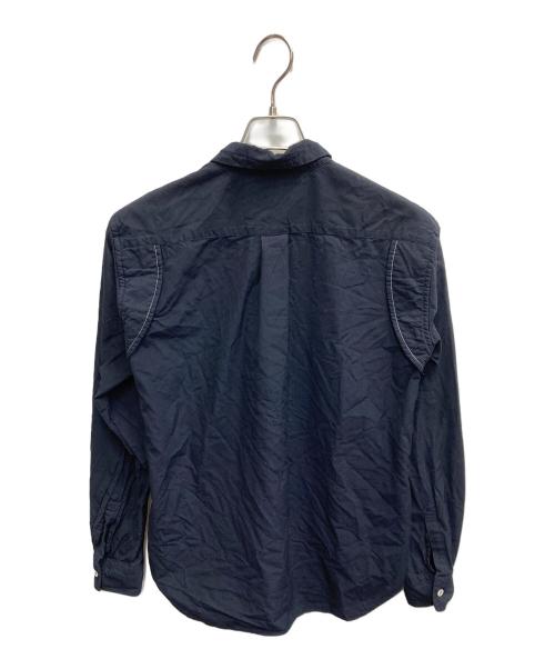 COMME des GARCONS HOMME DEUX（コムデギャルソン オム ドゥ）COMME des GARCONS HOMME DEUX (コムデギャルソン オム ドゥ) AD2018　デザインシャツ ネイビー サイズ:Sの古着・服飾アイテム