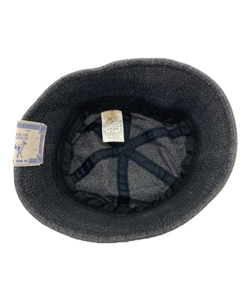 THE H.W.DOG&CO.（エイチダブリュードッグアンドコー）THE H.W.DOG&CO. (エイチダブリュードッグアンドコー) バケットハット グレーの古着・服飾アイテム
