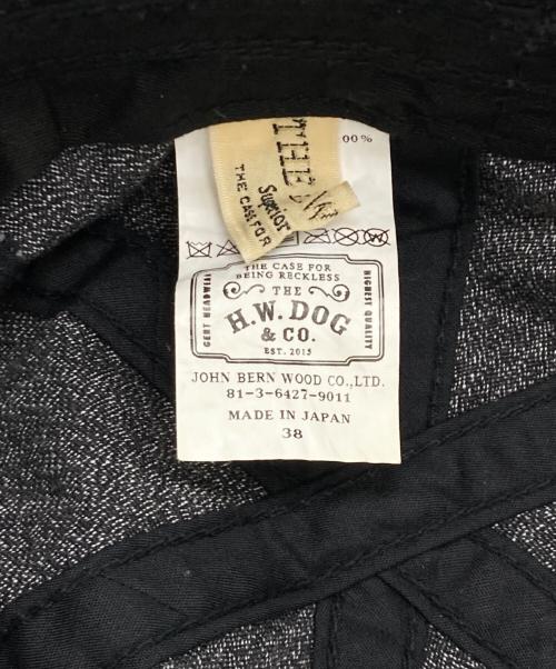 THE H.W.DOG&CO.（エイチダブリュードッグアンドコー）THE H.W.DOG&CO. (エイチダブリュードッグアンドコー) バケットハット グレーの古着・服飾アイテム