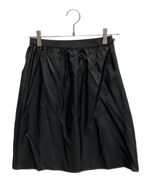LE PHIL（ル フィル）LE PHIL (ル フィル) スポンディッシュ メッシュ ロングスカート ブラックの古着・服飾アイテム