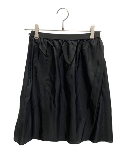 LE PHIL（ル フィル）LE PHIL (ル フィル) スポンディッシュ メッシュ ロングスカート ブラックの古着・服飾アイテム