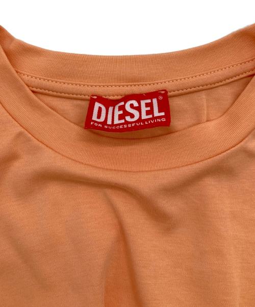 DIESEL（ディーゼル）DIESEL (ディーゼル) オーバルDロゴTEE オレンジ サイズ:XSの古着・服飾アイテム