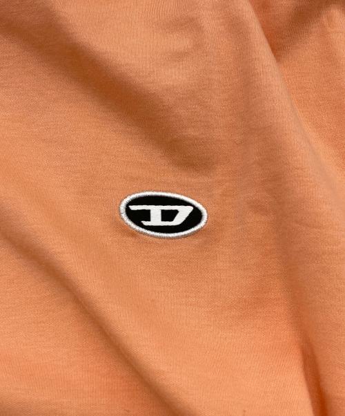 DIESEL（ディーゼル）DIESEL (ディーゼル) オーバルDロゴTEE オレンジ サイズ:XSの古着・服飾アイテム