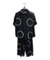 SUKU HOME（スクホーム）の古着「MOON SUMMER NIGHT PYJAMA SET UP」｜ブラック