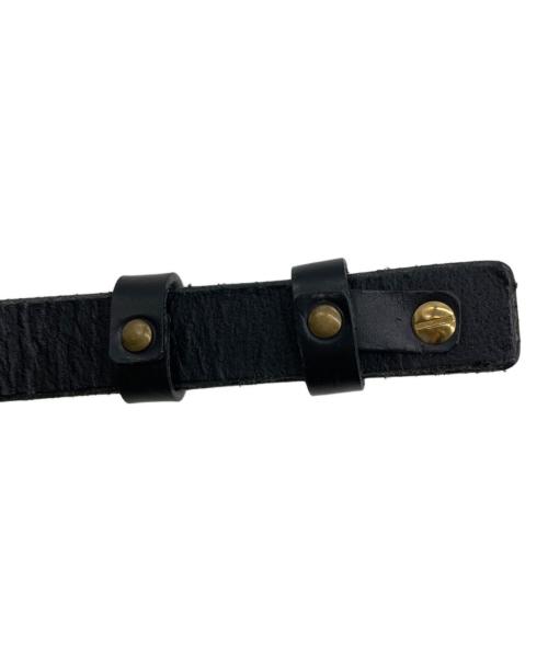 ABOKIKA（アボキカ）ABOKIKA (アボキカ) ab Sam Browne Belt ブラックの古着・服飾アイテム