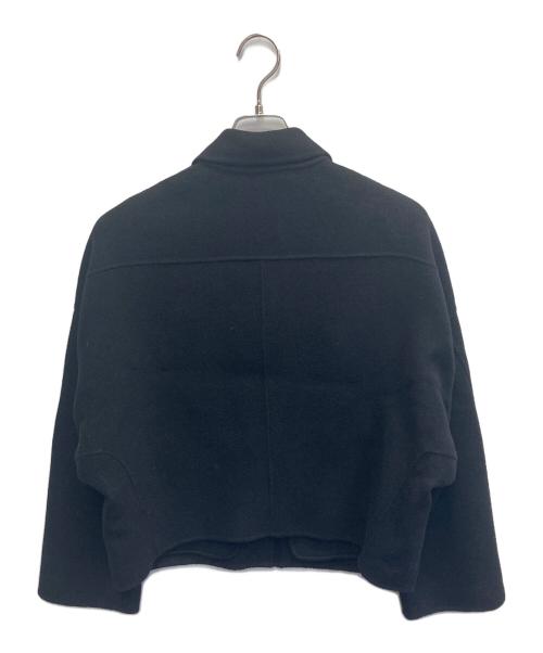 theory luxe（セオリーリュクス）theory luxe (セオリーリュクス) カシミヤ混ウールダブルフェイスコート ブラック サイズ:38の古着・服飾アイテム