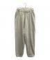 WLP（ダブルエルピー）の古着「COTTON WOOL FLEECE PANT」｜ベージュ