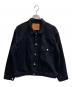LEVI'S VINTAGE CLOTHING（リーバイス ビンテージ クロージング）の古着「1936 TYPE I トラッカージャケット」｜OVER-DYE BLACK