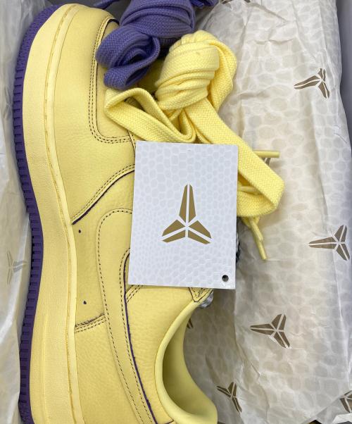 NIKE（ナイキ）NIKE (ナイキ) Kobe Bryant × Nike Air Force 1 Low Protro Mamba Mentality イエロー サイズ:30の古着・服飾アイテム