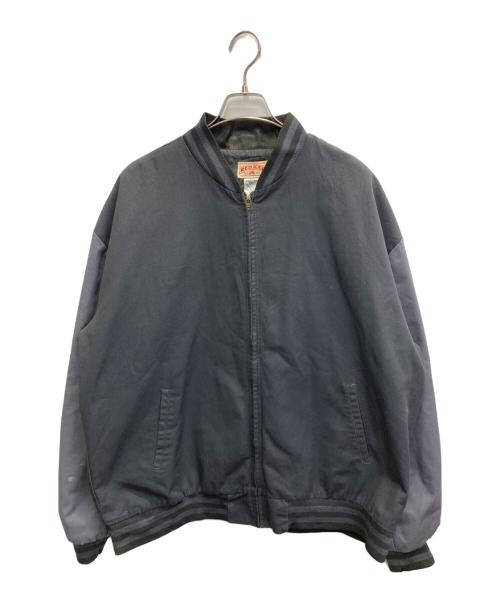 RED KAP（レッド キャップ）RED KAP (レッド キャップ) ブルゾン グレー×ブラック サイズ:XXLの古着・服飾アイテム