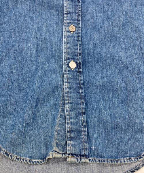 Wrangler（ラングラー）Wrangler (ラングラー) 90’Sデニムシャツ ブルー サイズ:Mの古着・服飾アイテム
