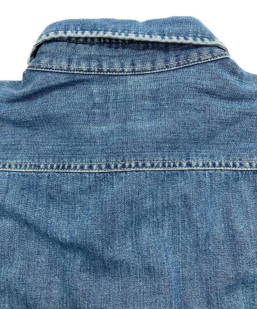 Wrangler（ラングラー）Wrangler (ラングラー) 90’Sデニムシャツ ブルー サイズ:Mの古着・服飾アイテム