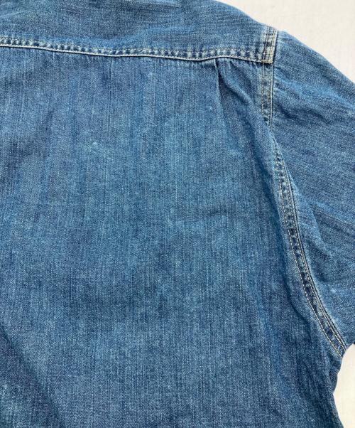 Wrangler（ラングラー）Wrangler (ラングラー) 90’Sデニムシャツ ブルー サイズ:Mの古着・服飾アイテム