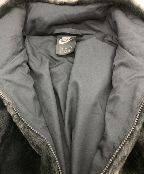 NIKE（ナイキ）NIKE (ナイキ) ビッグスウッシュ フリースジャケット ブラック サイズ:Mの古着・服飾アイテム