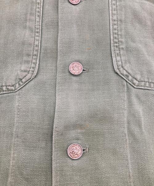 Good Luck fatigue（グッドラック・ファティーグ）Good Luck fatigue (グッドラック・ファティーグ) 40-50`sユーティリティージャケット グリーン サイズ:Mの古着・服飾アイテム