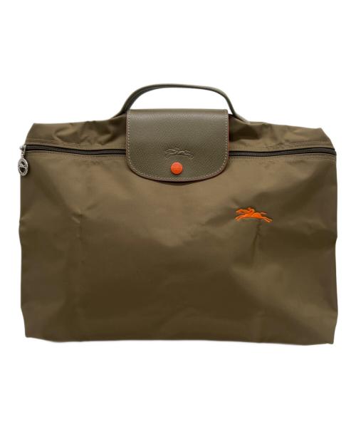 LONGCHAMP（ロンシャン）LONGCHAMP (ロンシャン) ハンドバッグ/ルプリアージュ グリーンの古着・服飾アイテム