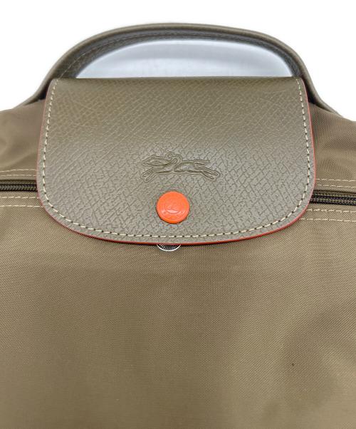 LONGCHAMP（ロンシャン）LONGCHAMP (ロンシャン) ハンドバッグ/ルプリアージュ グリーンの古着・服飾アイテム