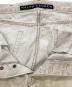 中古・古着 RALPH LAUREN (ラルフローレン) スタッズデニムパンツ ベージュ サイズ:32/32：7000円