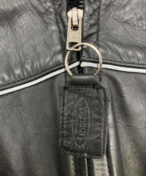 VANSON（バンソン）VANSON (バンソン) MANX LEATHER MOTORCYLE JACKET ブラック サイズ:40の古着・服飾アイテム