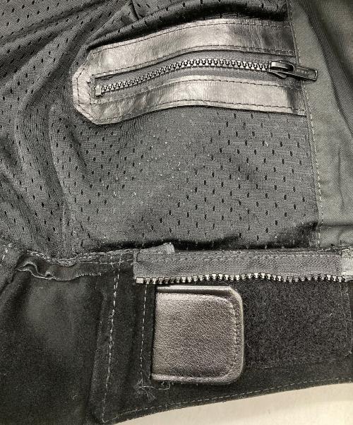 VANSON（バンソン）VANSON (バンソン) MANX LEATHER MOTORCYLE JACKET ブラック サイズ:40の古着・服飾アイテム