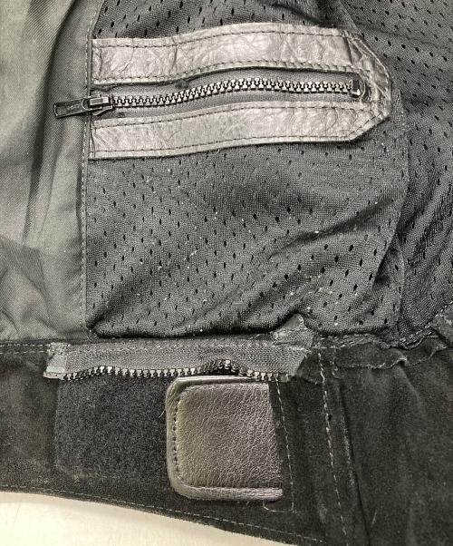VANSON（バンソン）VANSON (バンソン) MANX LEATHER MOTORCYLE JACKET ブラック サイズ:40の古着・服飾アイテム