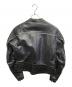 VANSON (バンソン) MANX LEATHER MOTORCYLE JACKET ブラック サイズ:40：35000円