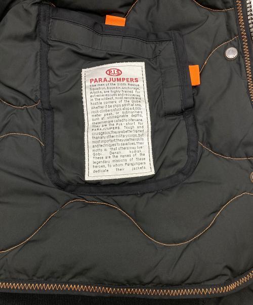 PARAJUMPERS（パラジャンパーズ）Parajumpers (パラジャンパーズ) フライトジャケット ブラック サイズ:Lの古着・服飾アイテム