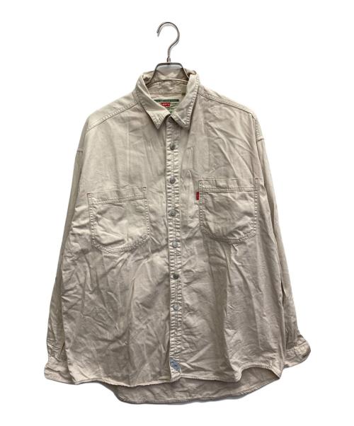 LEVI'S（リーバイス）LEVI'S (リーバイス) ウエスタンシャツ ベージュ サイズ:Lの古着・服飾アイテム