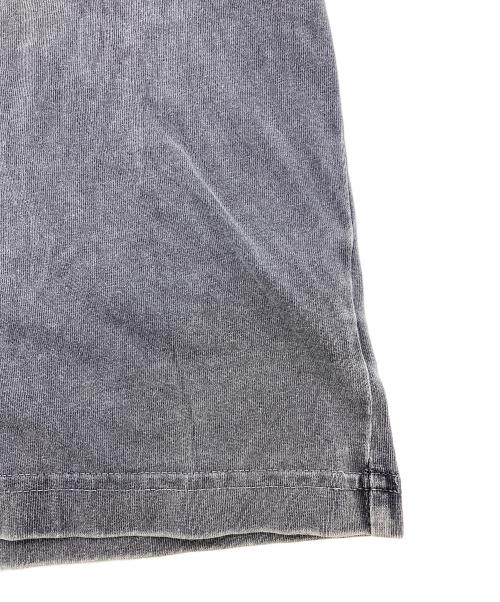 stussy（ステューシー）stussy (ステューシー) ピグメントロゴロングスリーブ グレー サイズ:Lの古着・服飾アイテム