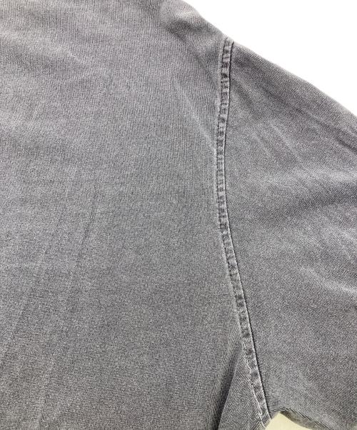 stussy（ステューシー）stussy (ステューシー) ピグメントロゴロングスリーブ グレー サイズ:Lの古着・服飾アイテム