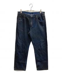 Wrangler（ラングラー）の古着「加工デニムパンツ」｜インディゴ