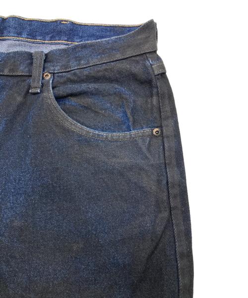 Wrangler（ラングラー）Wrangler (ラングラー) 加工デニムパンツ インディゴ サイズ:XSの古着・服飾アイテム