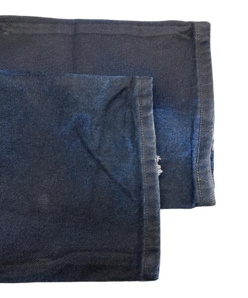 Wrangler（ラングラー）Wrangler (ラングラー) 加工デニムパンツ インディゴ サイズ:XSの古着・服飾アイテム