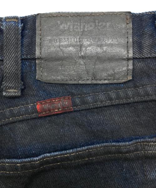 Wrangler（ラングラー）Wrangler (ラングラー) 加工デニムパンツ インディゴ サイズ:XSの古着・服飾アイテム