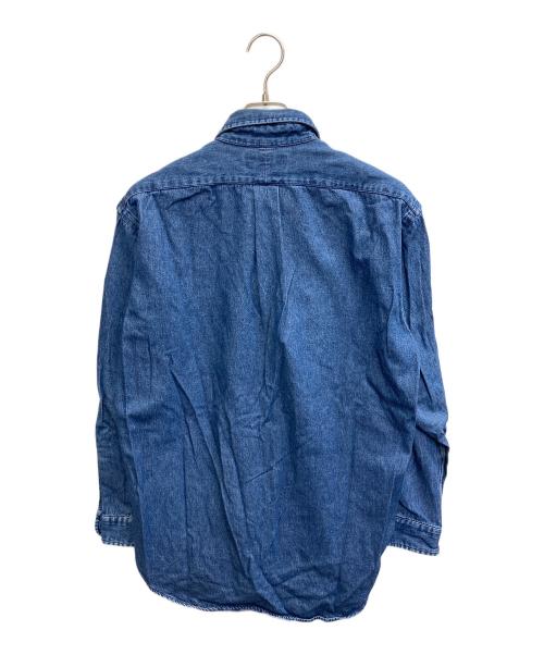 POLO RALPH LAUREN（ポロ・ラルフローレン）POLO RALPH LAUREN (ポロ・ラルフローレン) BLAKEデニムシャツ インディゴ サイズ:Mの古着・服飾アイテム