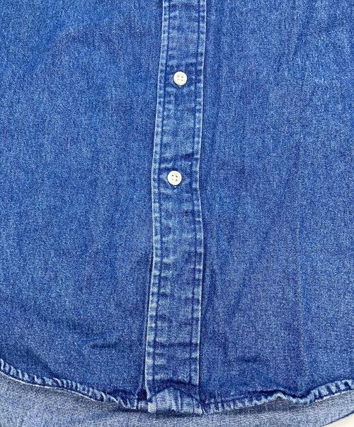 POLO RALPH LAUREN（ポロ・ラルフローレン）POLO RALPH LAUREN (ポロ・ラルフローレン) BLAKEデニムシャツ インディゴ サイズ:Mの古着・服飾アイテム