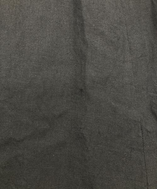 ADIEU TRISTESSE（アデュートリステス）ADIEU TRISTESSE (アデュートリステス) linen jumper skirt ブラック サイズ:不明（記載無し）の古着・服飾アイテム