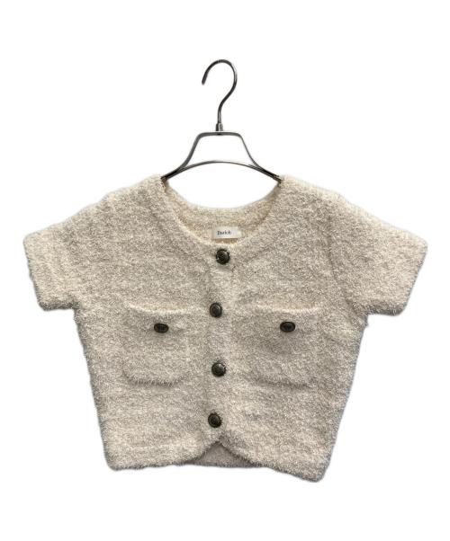 darich（ダーリッチ）Darich (ダーリッチ) カラーツイードニットセットアップ ベージュ サイズ:FREEの古着・服飾アイテム